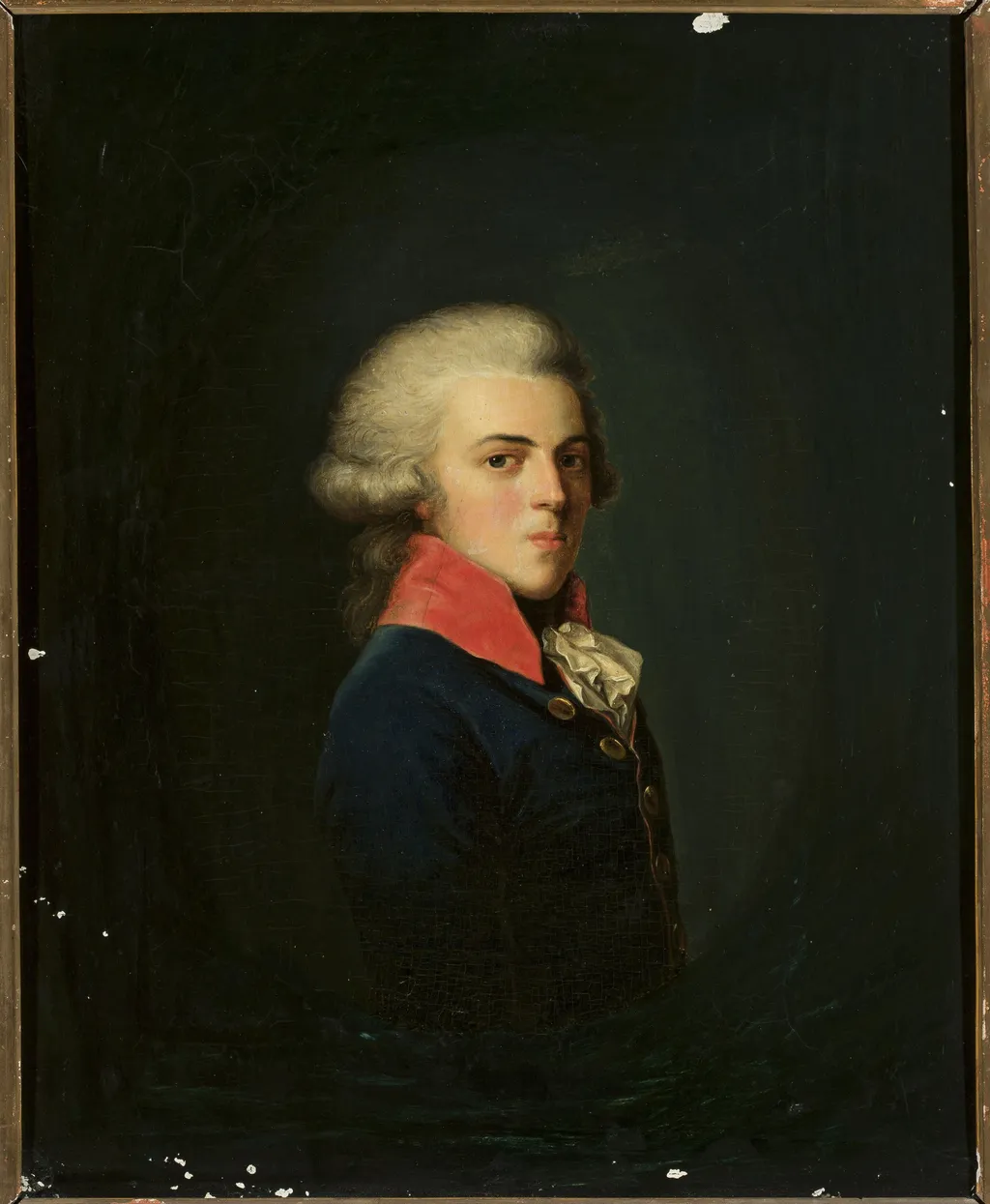 Portrait of Frederica Augusta von Hohenzollern (1779-1843) ?, by Johann Heinrich Schröder, oil, 1798