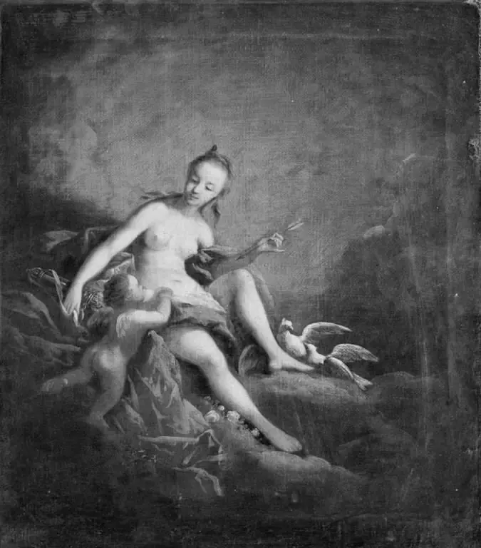 Venus and Cupid, by Johann Heinrich Tischbein
