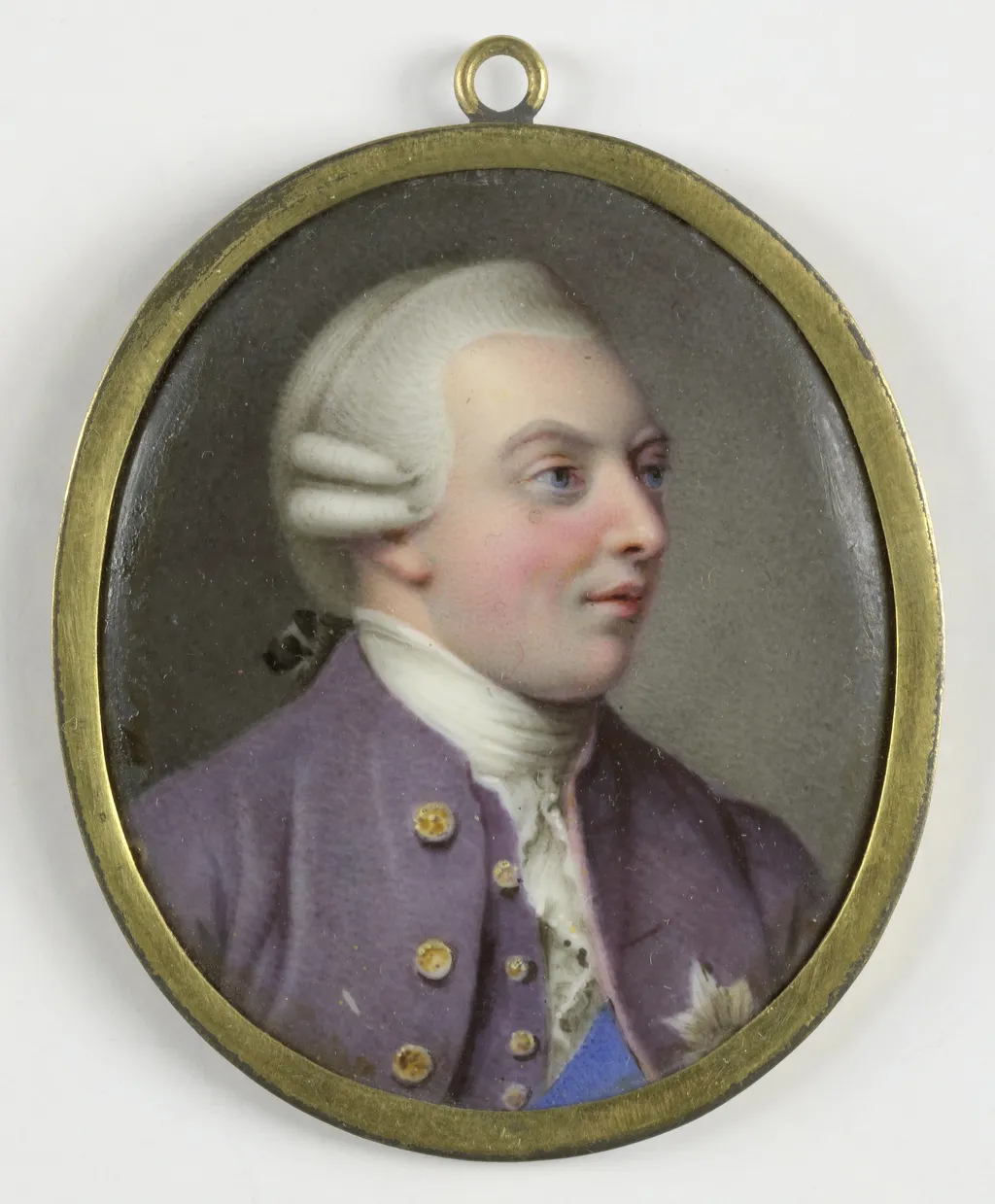 George III (1738-1820), koning van Engeland, by Johann Heinrich von Hurter, copper, 1790