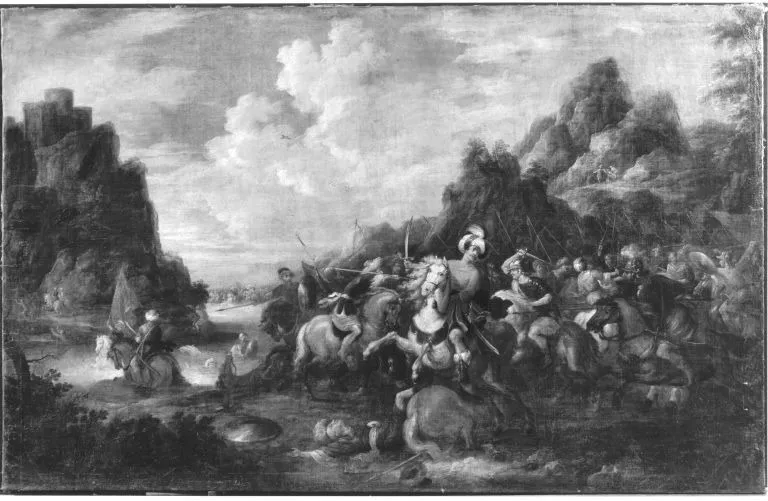 Türkenschlacht, by Johann Heiss, unspecified, 1672