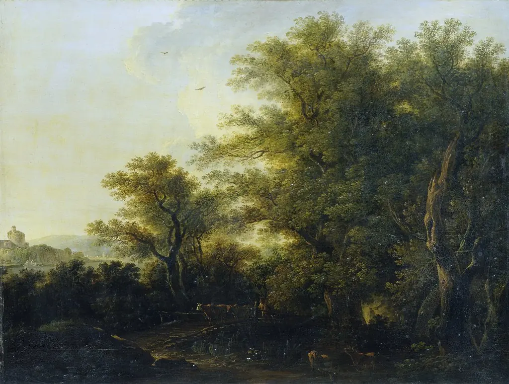 Waldausgang, by Johann Josef Schindler
