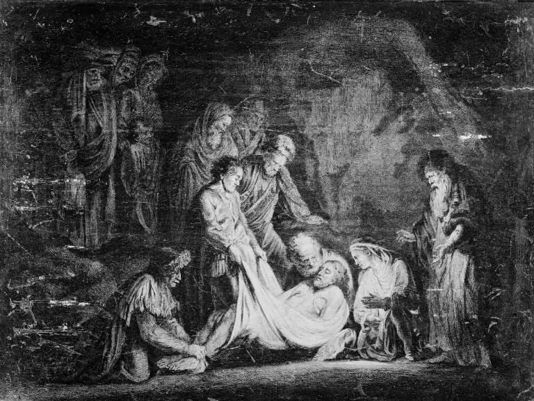 The Entombment of Christ, by Johann Kaspar Lavater