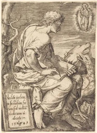 Saint John, by Johann Ladenspelder