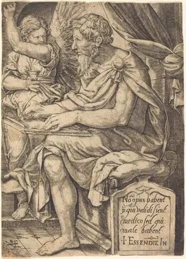 Saint Matthew, by Johann Ladenspelder