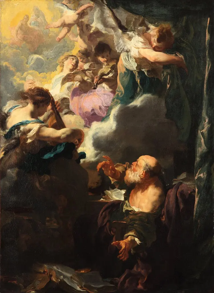 The rapture of Saint Paul, by Johann Liss