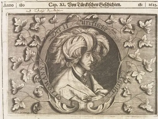 Turkish sultans, sultanas and other historical figures, by Johann Lorenz Honing
