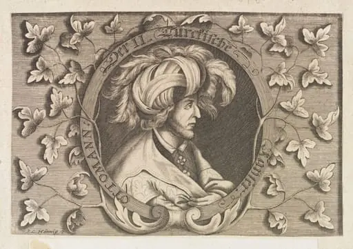 Turkish sultans, sultanas and other historical figures, by Johann Lorenz Honing