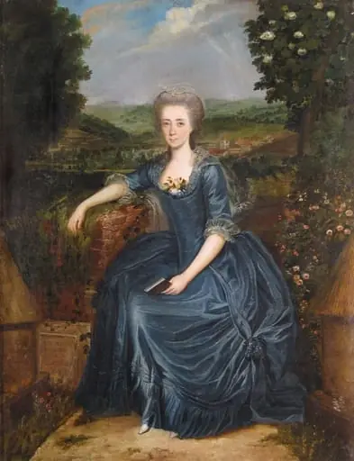 Anna Maria von Huttern, soția primarului, by Johann Martin Stock