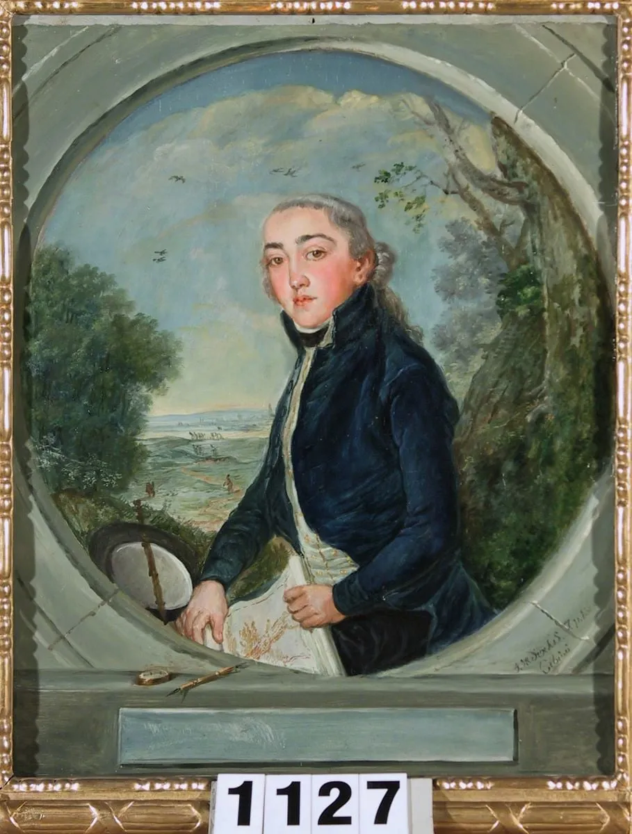 Baronul Karl von Brukenthal, by Johann Martin Stock