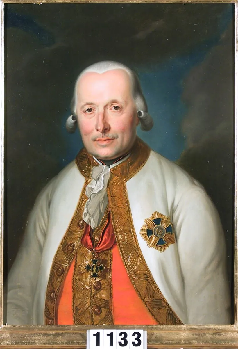 Baronul von Rall, general austriac (RI: Baronul Rall, general austriac), by Johann Martin Stock, unspecified