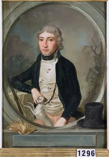 J.M. Soterius von Sachsenheim, by Johann Martin Stock
