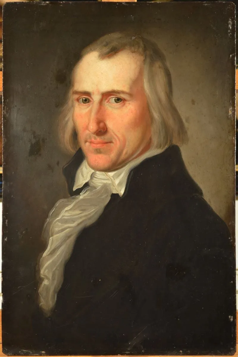 Portretul lui Johann Gottlieb Fabritius (În RI: G.J. Fabritius), by Johann Martin Stock