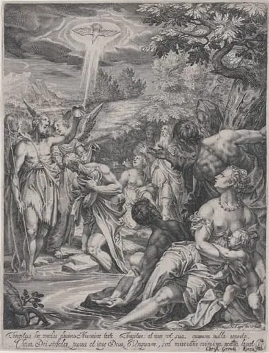 The Baptism of Christ, by Johann Matthias Kager