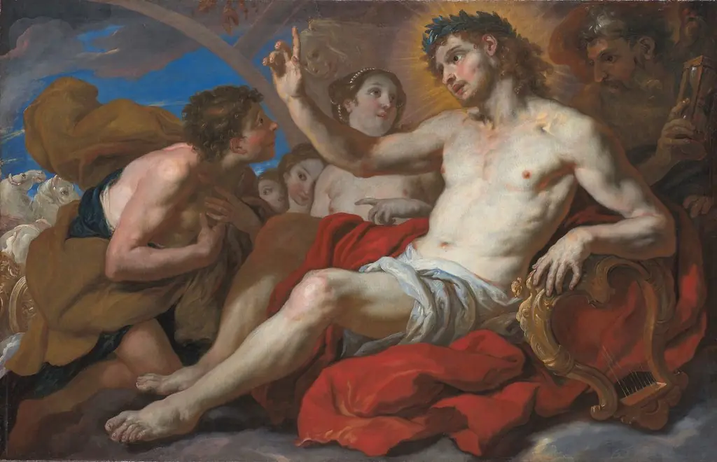 Apollo Granting Phaeton Permission to Drive the Chariot of the Sun, by Johann Michael Rottmayr