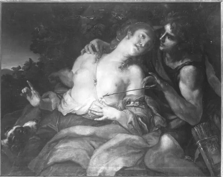 Cephalus und Procris, by Johann Michael Rottmayr