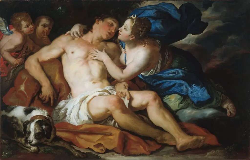 Diana and Endymion, by Johann Michael Rottmayr