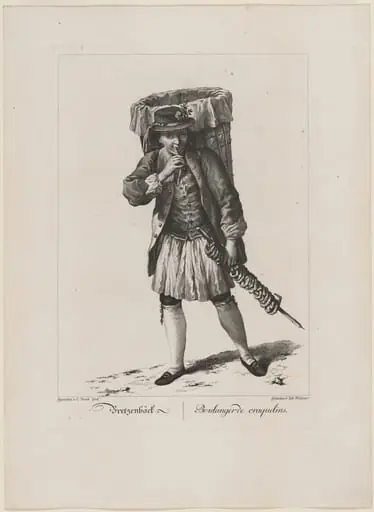 Bretzenbäck (Pretzel Baker), by Johann Mössmer