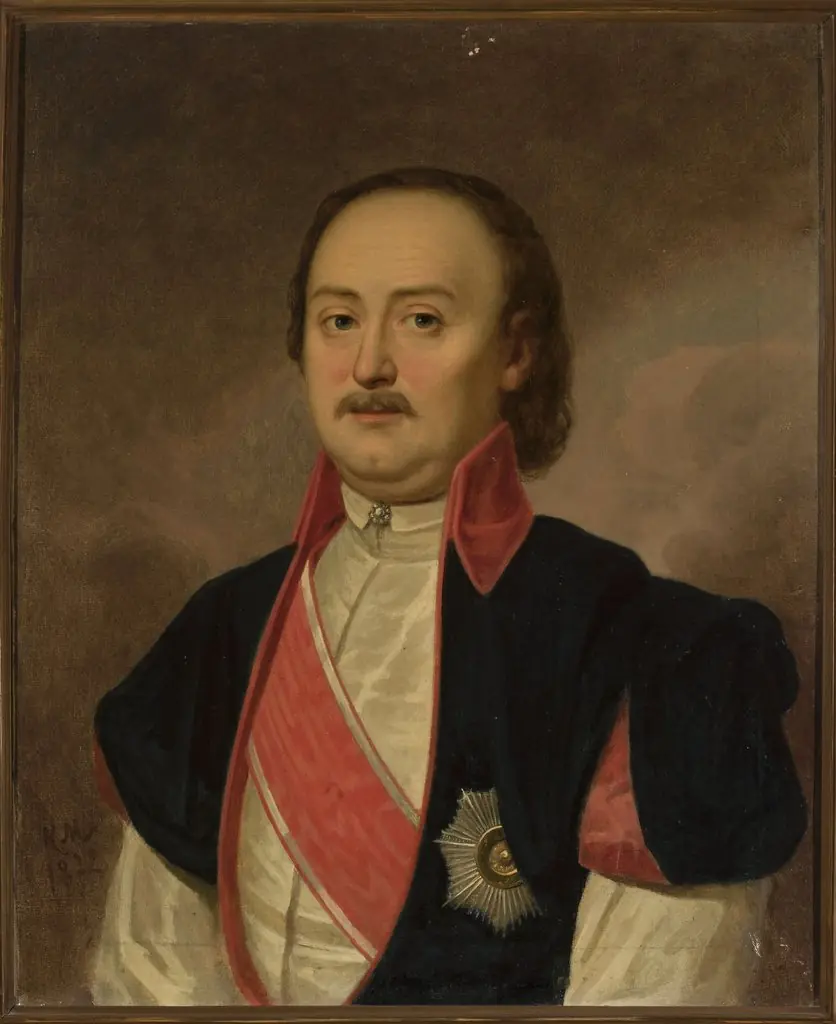 Portrait of Jan Nepomucen Stadnicki, by Johann Niedermann