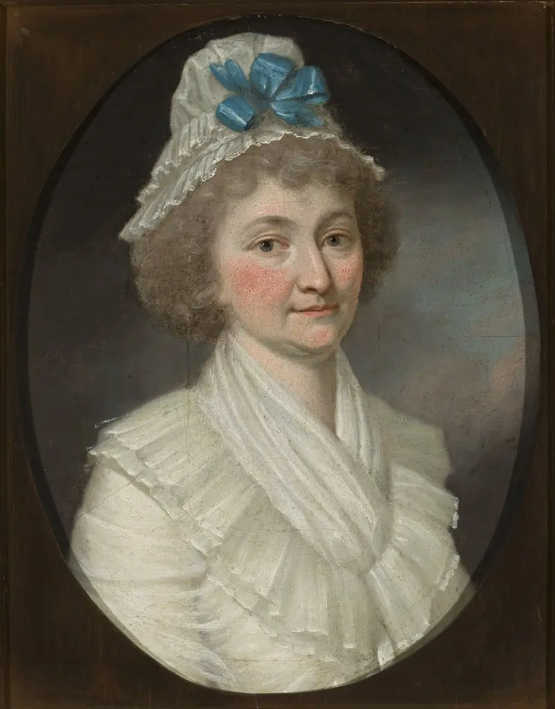 Portrait of Magdalena Węglińska, by Johann Niedermann
