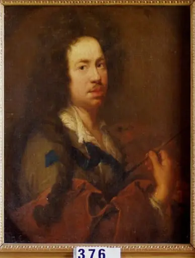 Autoportret Johann Peter Feuerlein, by Johann Peter Feuerlein