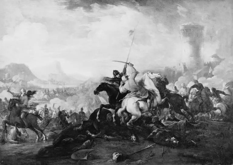 Battle Scenery, by Johann Philipp Lemke