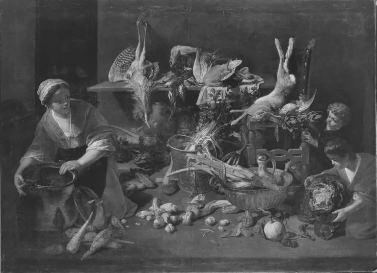 Speisekammer (zugeschrieben), by Johann Rudolf Byss, unspecified, 1700