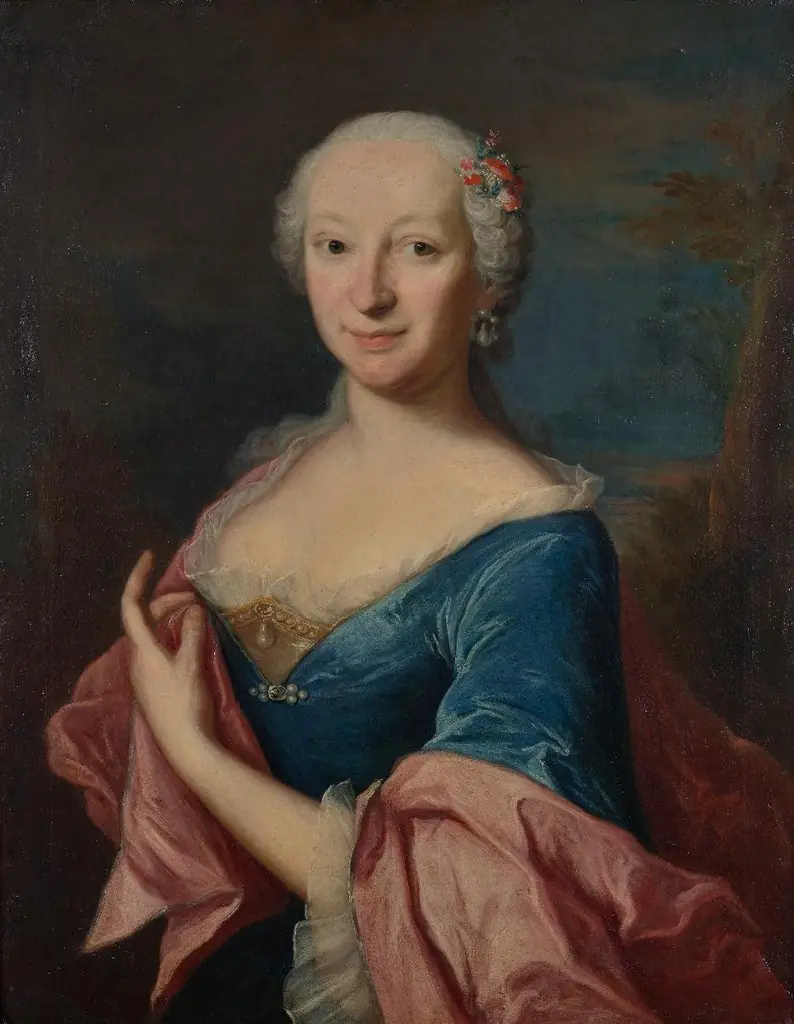 Bildnis Frau Regula Ott, by Johann Rudolf Dälliker