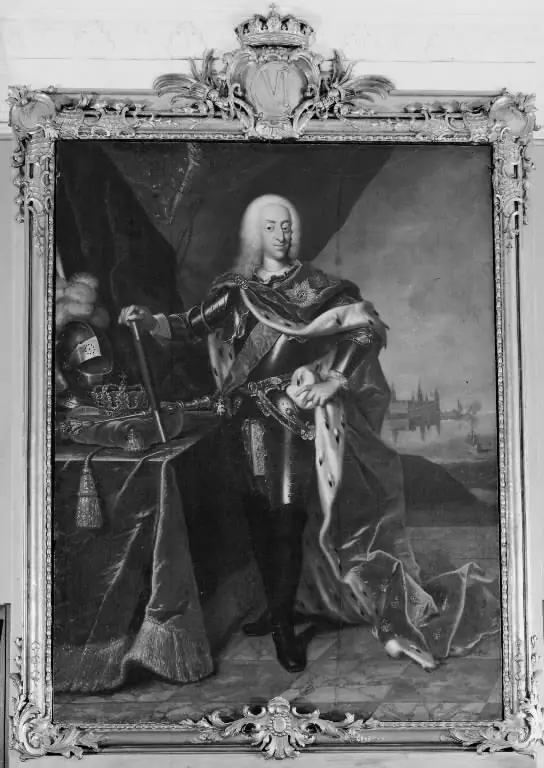 Christian VI, by Johann Salomon Wahl