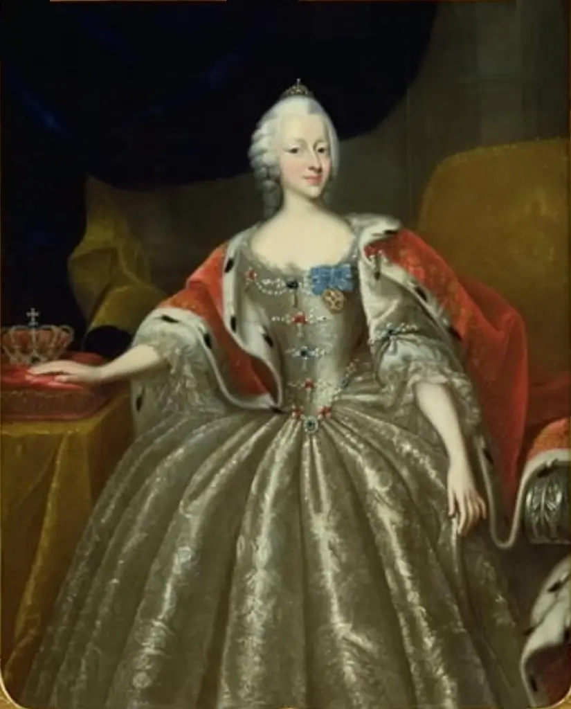 Prinsesse Louise, Christian VI's datter, by Johann Salomon Wahl