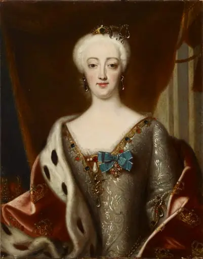 Tanskan kuningatar Sofia Magdalena, by Johann Salomon Wahl