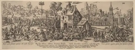 Country Fair, by Johann Theodor de Bry