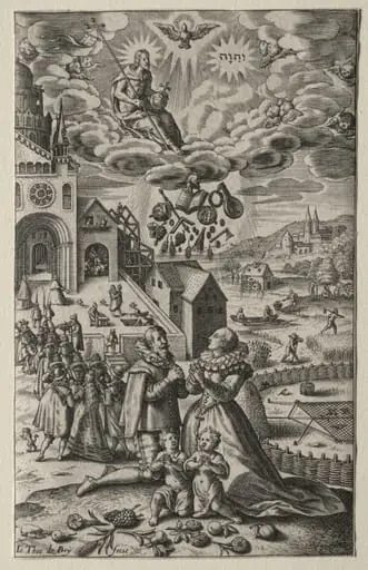 Prayer, by Johann Theodor de Bry
