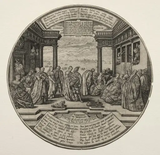 The Venetian Ball, by Johann Theodor de Bry
