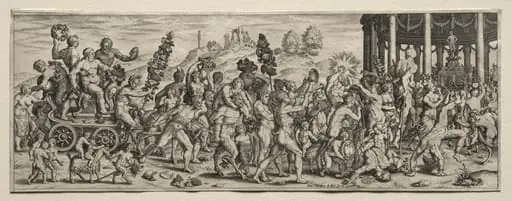 Triumph of Bacchus, by Johann Theodor de Bry