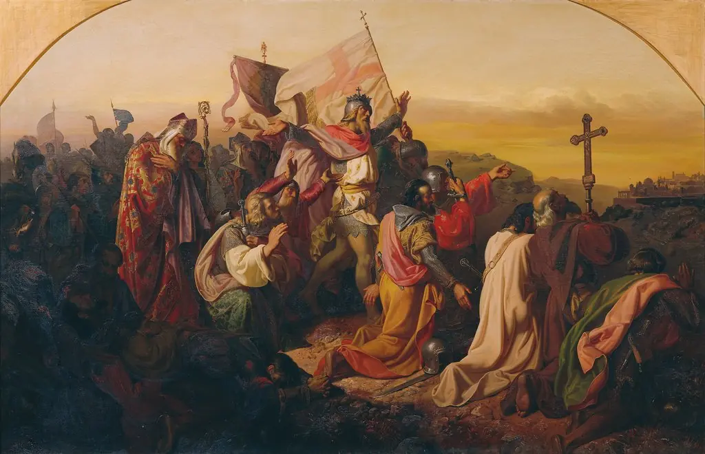 Gottfried von Bouillon und Kreuzfahrer, by Johann Till the Younger