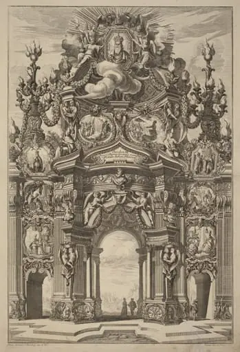 Triumphal Arch for Henry II, by Johann Ulrich Kraus