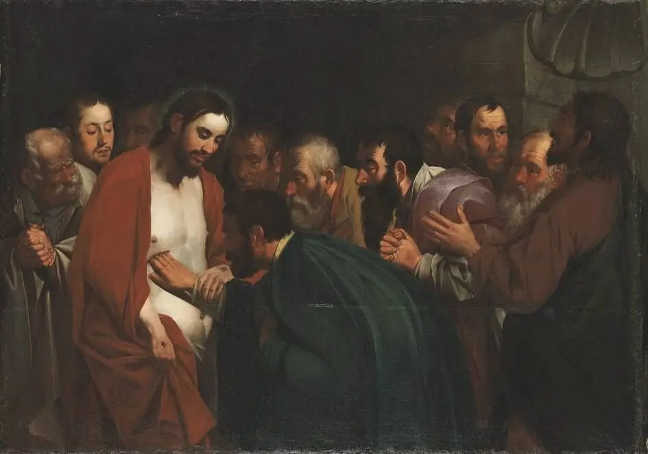 Der ungläubige Thomas, by Johann Ulrich Loth