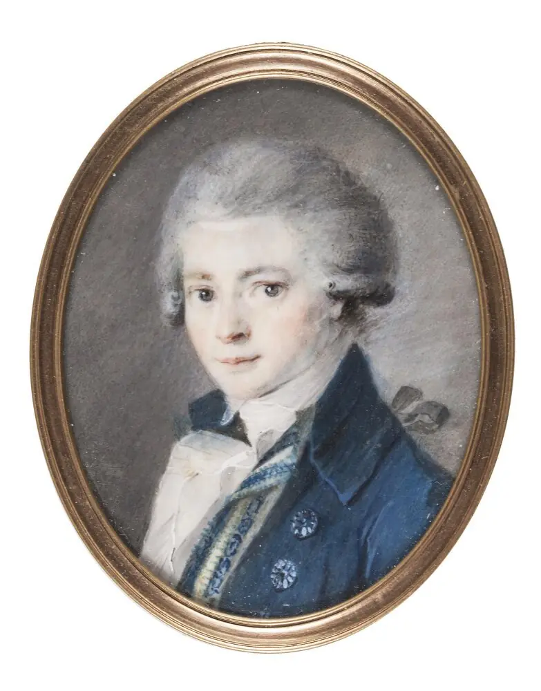 Unknown man, by Johann Walch