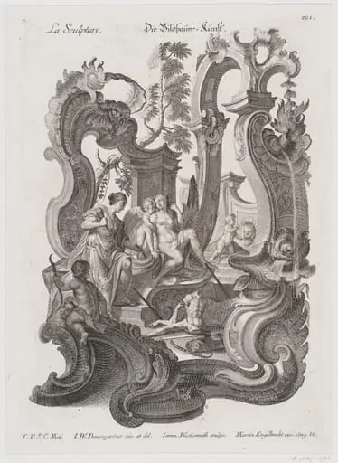 The Seven Liberal Arts, by Johann Wolfgang Baumgartner