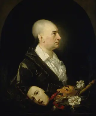 David Garrick, by Johann Zoffany, 1762