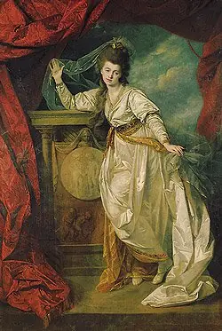 Elizabeth Farren as Hermione in The Winter's Tale, by Johann Zoffany