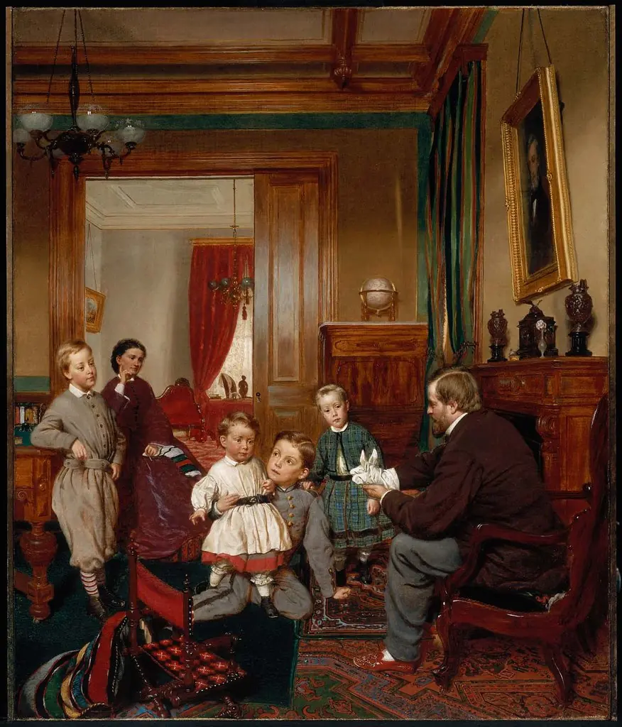 The Colgate Family, by Johannes Adam Simon Oertel