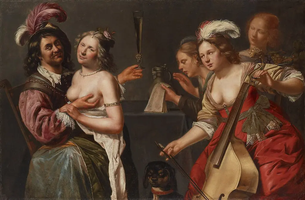 The Prodigal Son and a prostitute, by Johannes Baeck