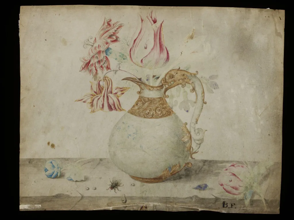 Floral still-life, by Johannes Baptista van Fornenburgh, 1630