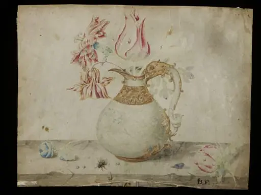 Floral still-life, by Johannes Baptista van Fornenburgh