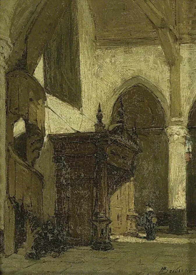 Church Interior, by Johannes Bosboom