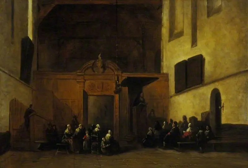 The Preacher, by Johannes Bosboom