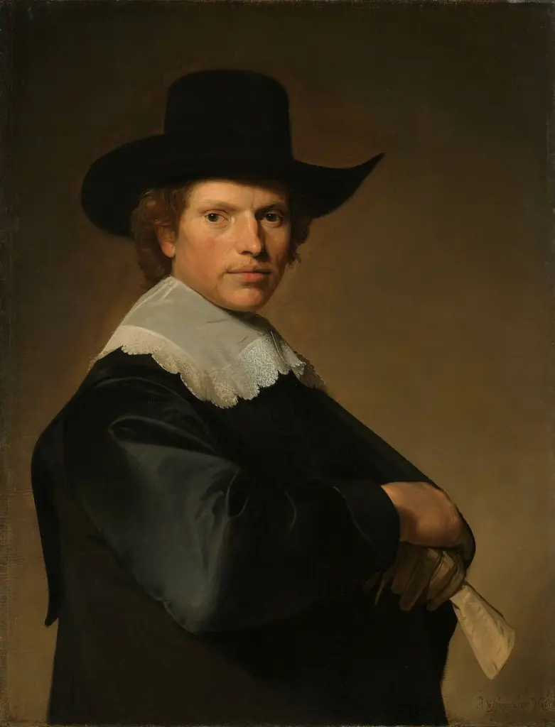 Portrait of a man, by Johannes Cornelisz Verspronck