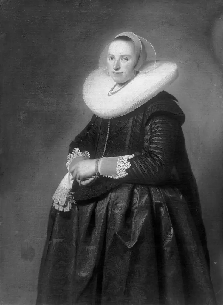 Portrait of a young woman, by Johannes Cornelisz Verspronck