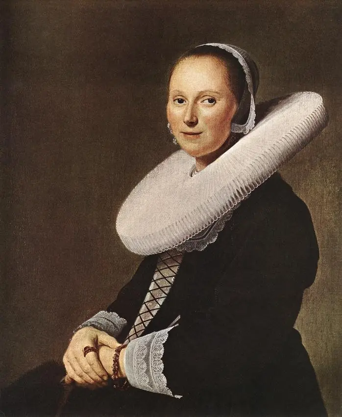 Portrait of a Young Woman, by Johannes Cornelisz Verspronck
